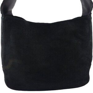 Salvatore Ferragamo Shoulder Bag Gantini Suede Authentic USED